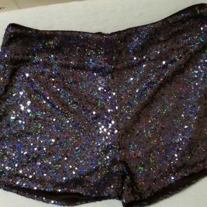 Sequin Shorts
